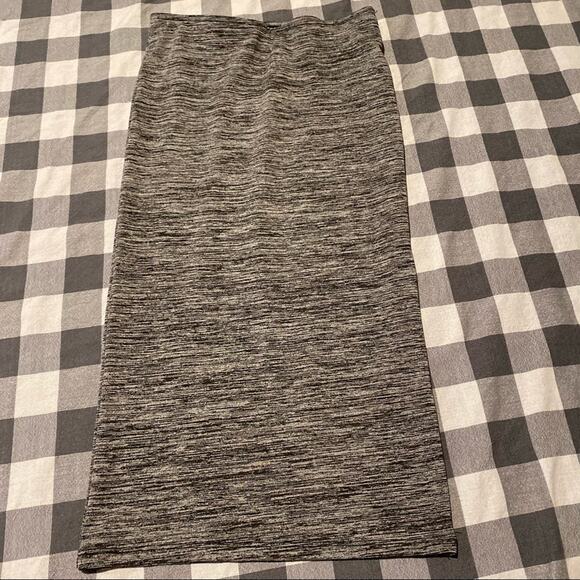 Zara Trafaluc Bodycon Skirt Size Small Heather Gray - Picture 1 of 5